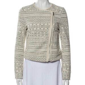 Joie Tribal/Aztec Inspired Polished Jacket